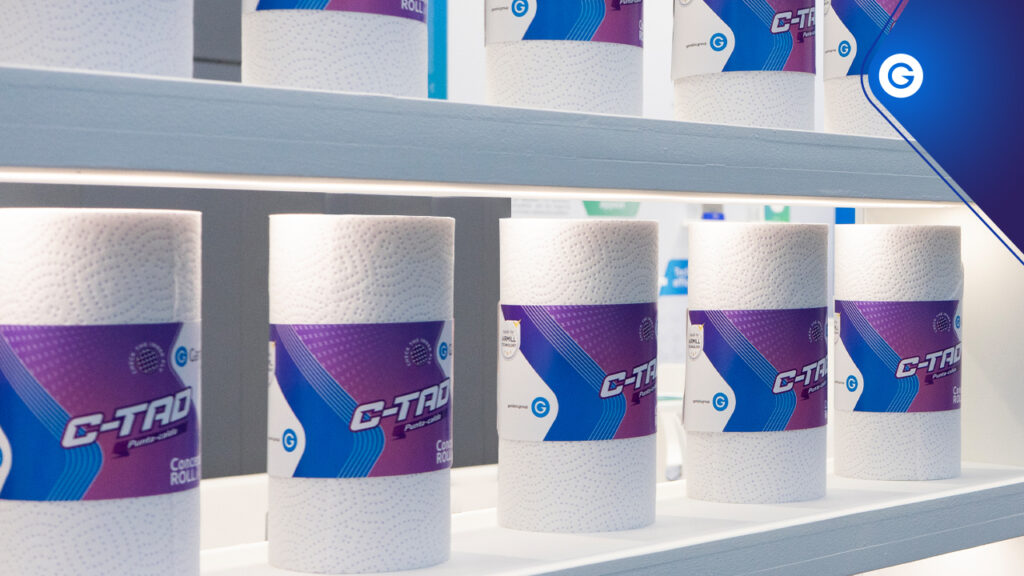 Il nuovo asciugatutto presentato alla fiera Tissue World