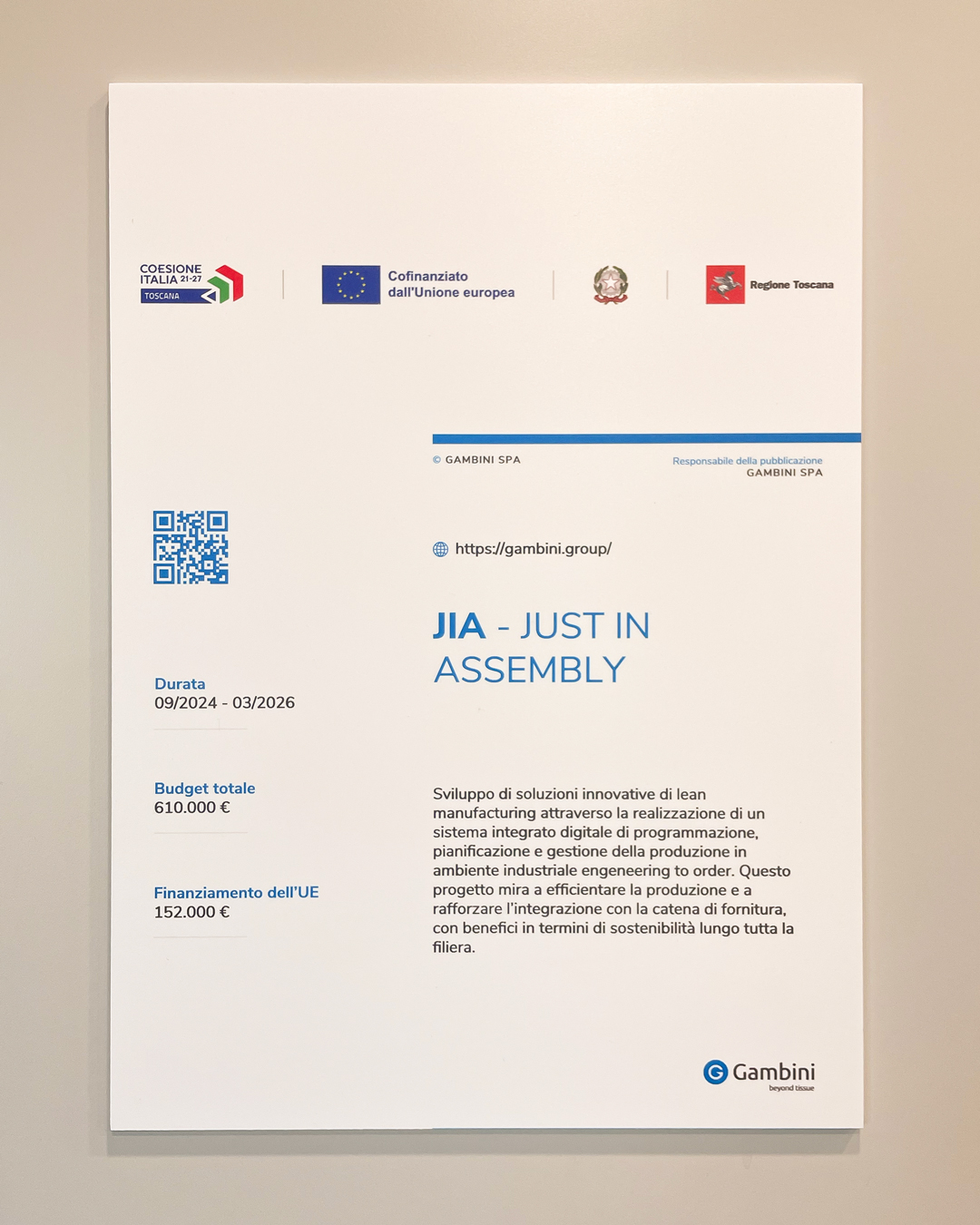 Cartellone beneficiari JIA