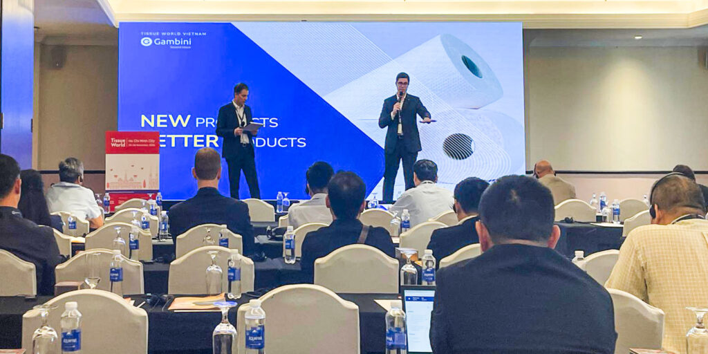 Gianni Gambini and Nicola Romagnani at Tissue World Vietnam